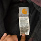 Vintage 2000s Carhartt Plum Canvas Hooded Jacket Men's L