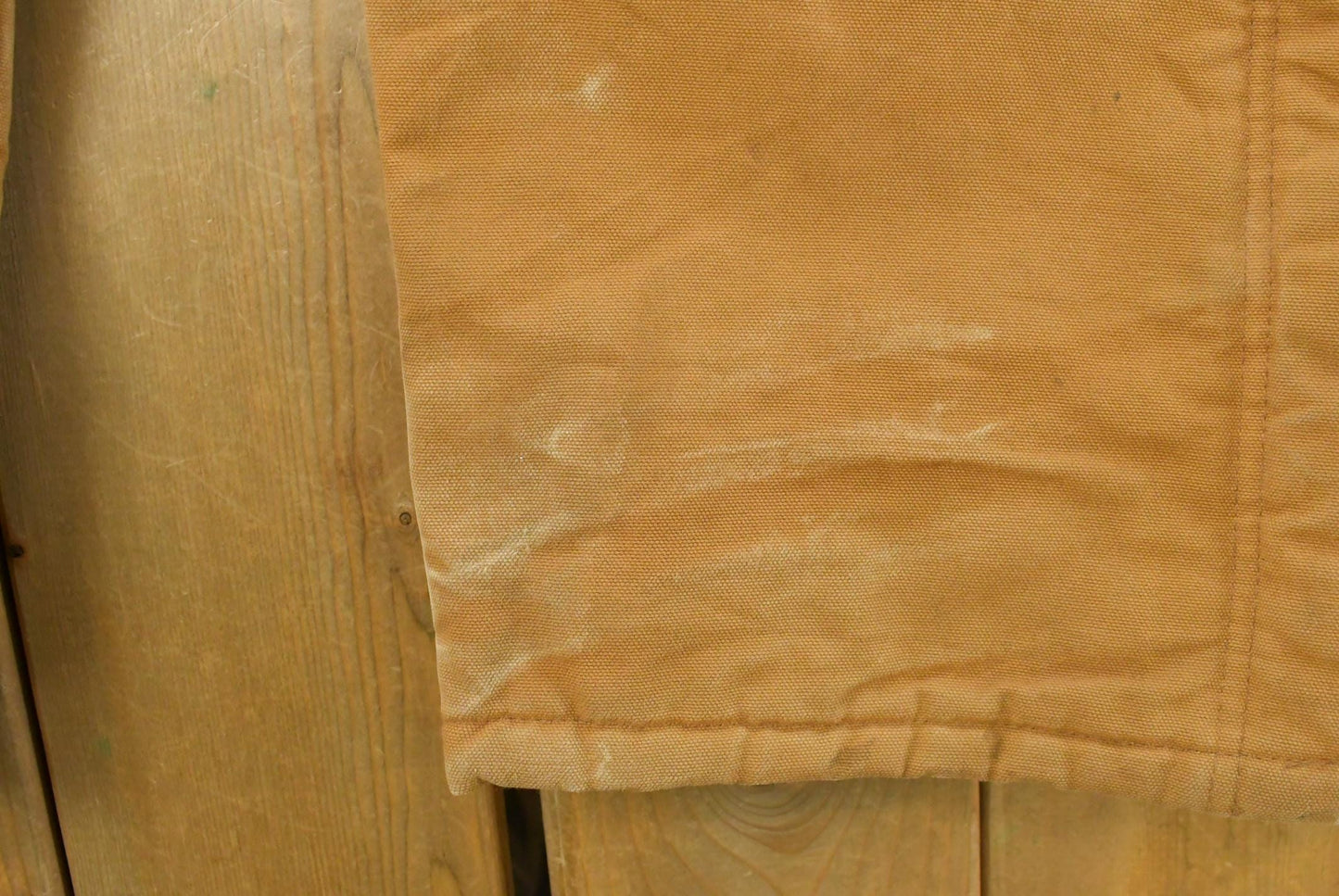 Vintage 1990s Carhartt Double Knee Insulated Canvas Bib Overalls Men's 44 x 31