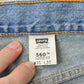 Vintage 1990s Levi's 560 Loose Fit Denim Blue Jeans Men's 30 x 32