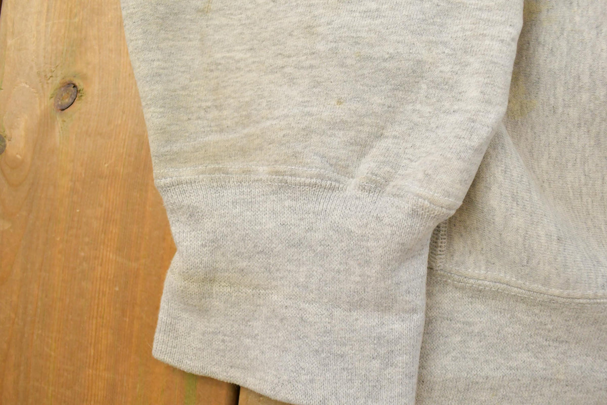 Vintage 1990s Distressed Bucknell University Crewneck Sweatshirt Men's XL
