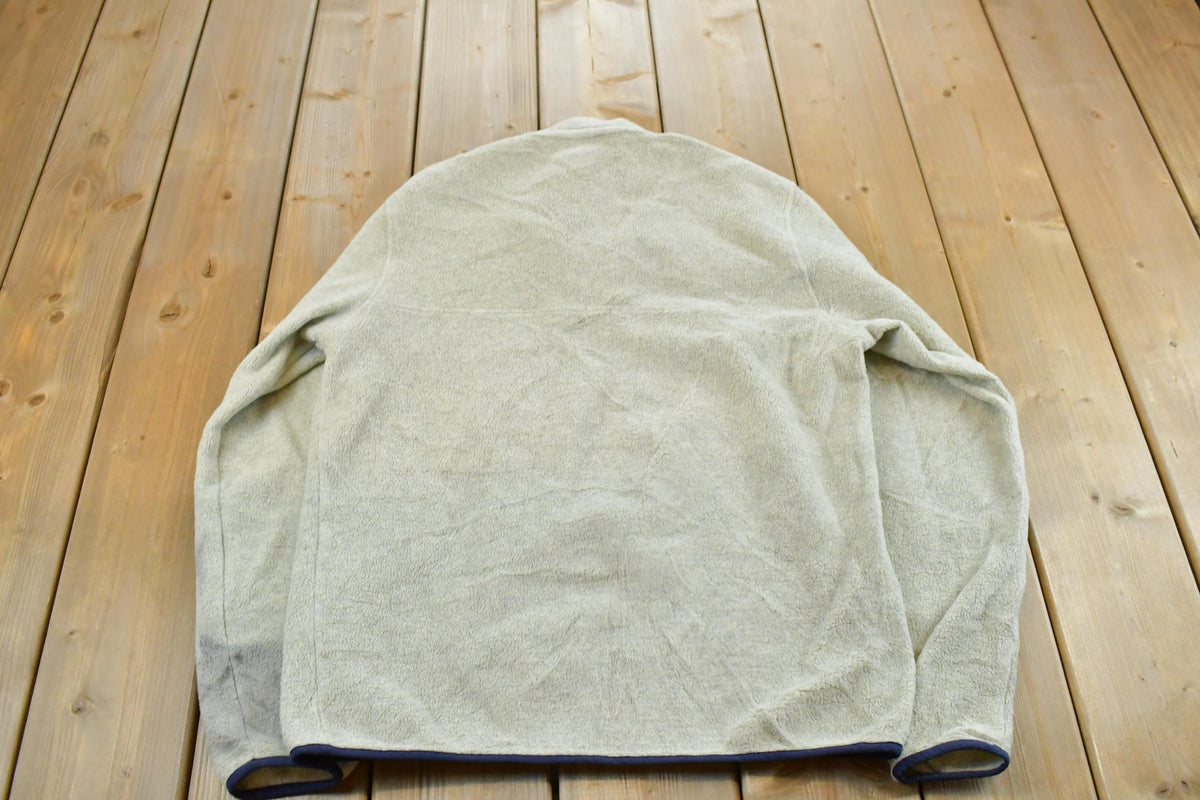 Vintage 2000s Patagonia Synchilla Snap T Fleece Sweater Men's M / Outdoors / Y2K Sweater / Streetwear / Vintage Patagonia / Hiking