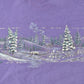 Vintage 1990s Northern Reflections Winter Landscape Outdoorsman Crewneck Sweatshirt Women's Large