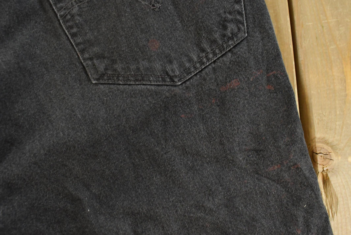 Vintage 90s Levi's 550 Relaxed Fit Denim Jean Shorts Men's 38