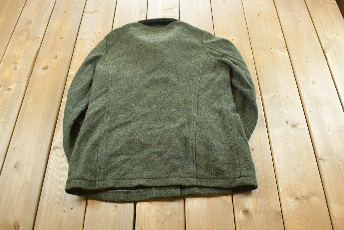Vintage 2000s L.L. Bean Wool Bellandi Italian Fabric Shacket Women's M / Y2K Outdoor / Streetwear / Layering