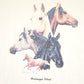 Vintage 1990's Assateague Island Wild Horses Souvenir Travel T-Shirt Men's L