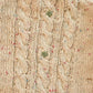 Vintage 1990s Liz Wear Knit Abstract Pattern Mockneck Sweater Womens L