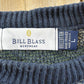 Vintage 1990s Bill Blass Cotton Knit Crewneck Sweater Mens L