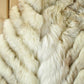 Vintage 1970s Arctic Fox White Fox Fur Mid LengthCoat Made In Canada