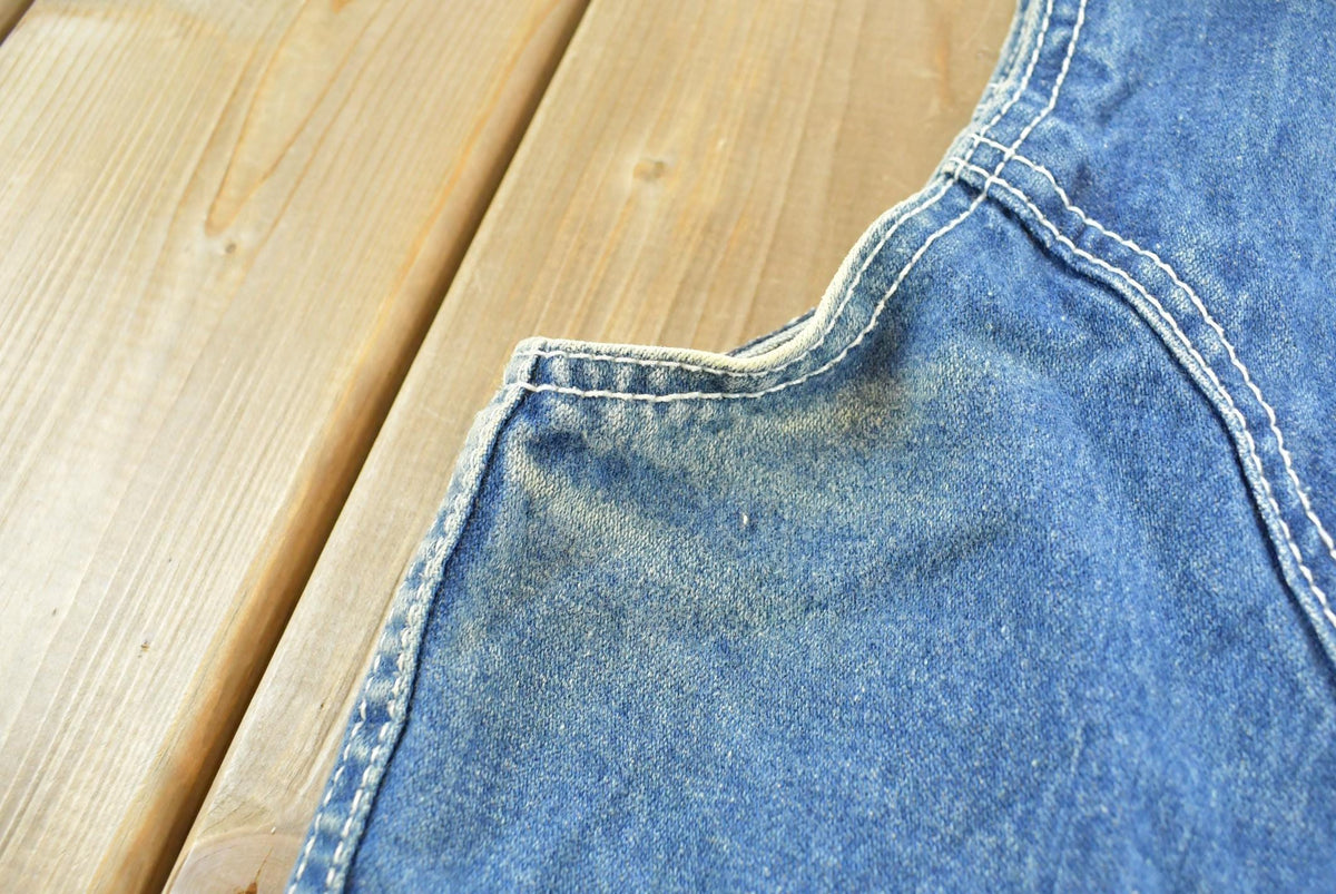 Vintage 1980s Country Denim Western Vest Men's XS
