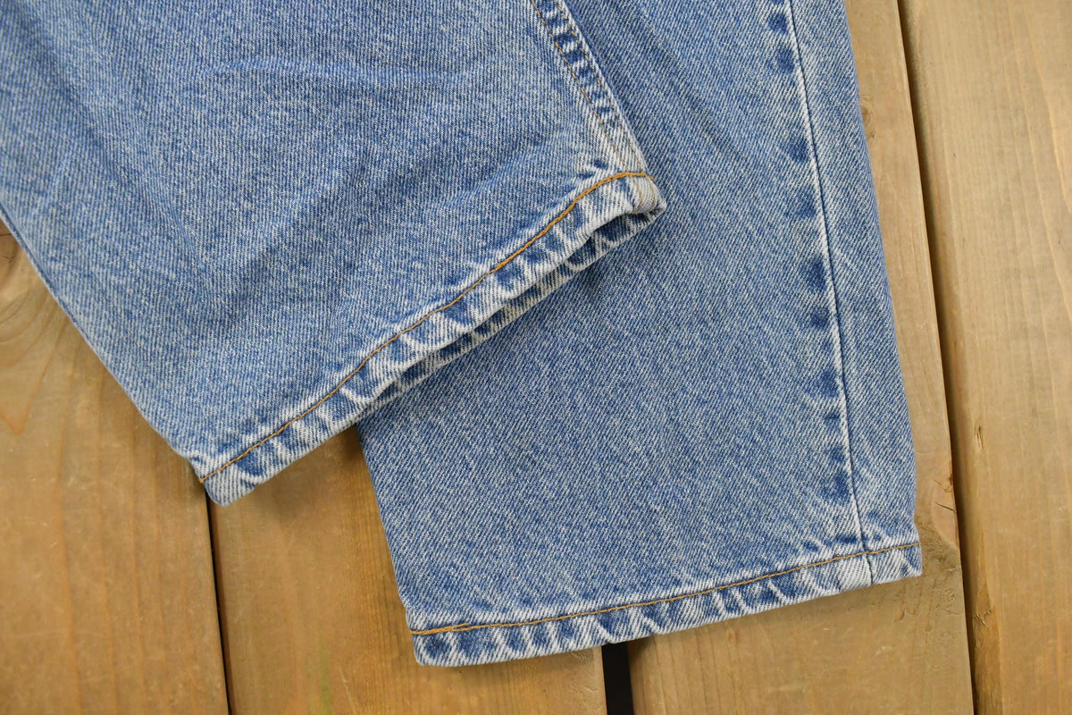 Vintage 1990s Levi's Orange Tab 550 Relaxed Fit Denim Jeans Men's 32 x 32.5