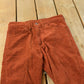 Vintage 1970s Levi's Orange Corduroy Pants Women's 29 x 32.5