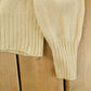 Vintage 1950s Highland Chenille Patch Collegiate Wool Knit Sweater Men's XS-S