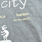 Vintage 1999 New York City Neighbourhood Graphic Souvenir Travel T-Shirt Mens 2XL