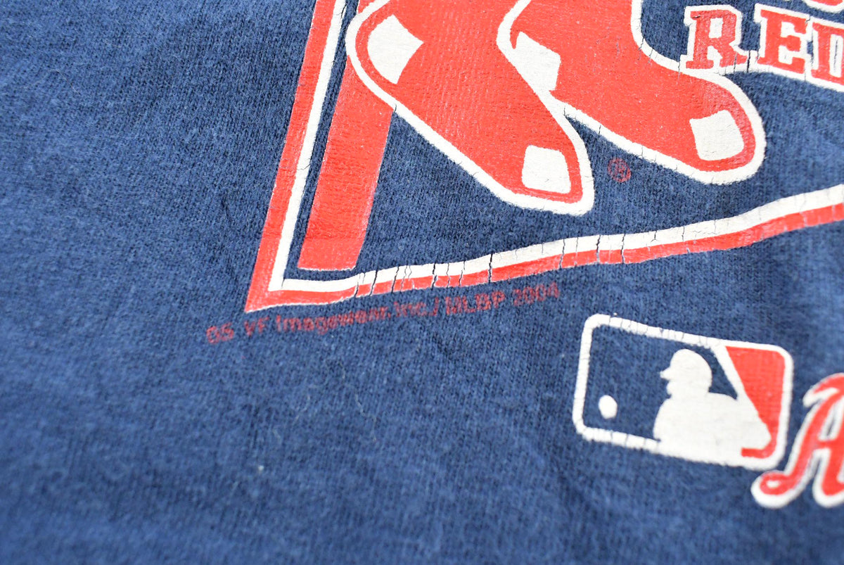 Vintage 2004 Boston Red Sox American League Champions MLB Baseball T-Shirt Men's L