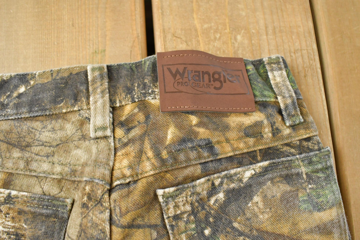 Vintage 2000s Wrangler Real Tree Camo Pants Youth 23 x 23.5