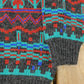 Vintage 1990s Jason Maxwell Knit Crewneck Sweater Women's L