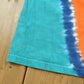 Vintage 2000s Miami Dolphins NFL Liquid Blue Tie Dye Graphic T-Shirt Men's Men's Medium