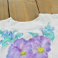 Vintage 1980s Floral Graphic Raglan Crewneck Sweatshirt Men's L