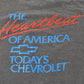 Vintage 1980s Chevrolet Heartbeat of America T-Shirt Men's Large
