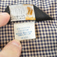 Vintage 1980s JC Penney Western Gingham Flower Embroidered Button Up Shirt Men's XL