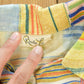 Vintage 1970s Rhoda Lee Patchwork Button Up Shirt Women's M