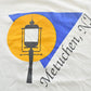 Vintage 1990's Metuchen New Jersey Souvenir Travel T-Shirt Mens L