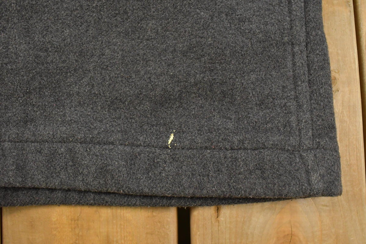 Vintage 1990s Tommy Hilfiger Wool Duffle Coat Men's Large