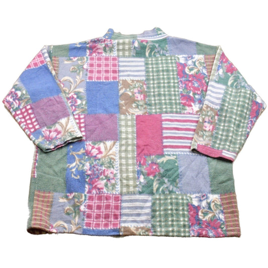 Vintage 1990s Fleece Sweater Men's 2XL