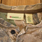 Vintage 1990s Gander Realtree Camo Quarter Button Crew Neck Shirt Mens XL
