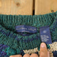 Vintage 1990s Northern Isles Knit Abstract Pattern Crewneck Sweater Mens XL