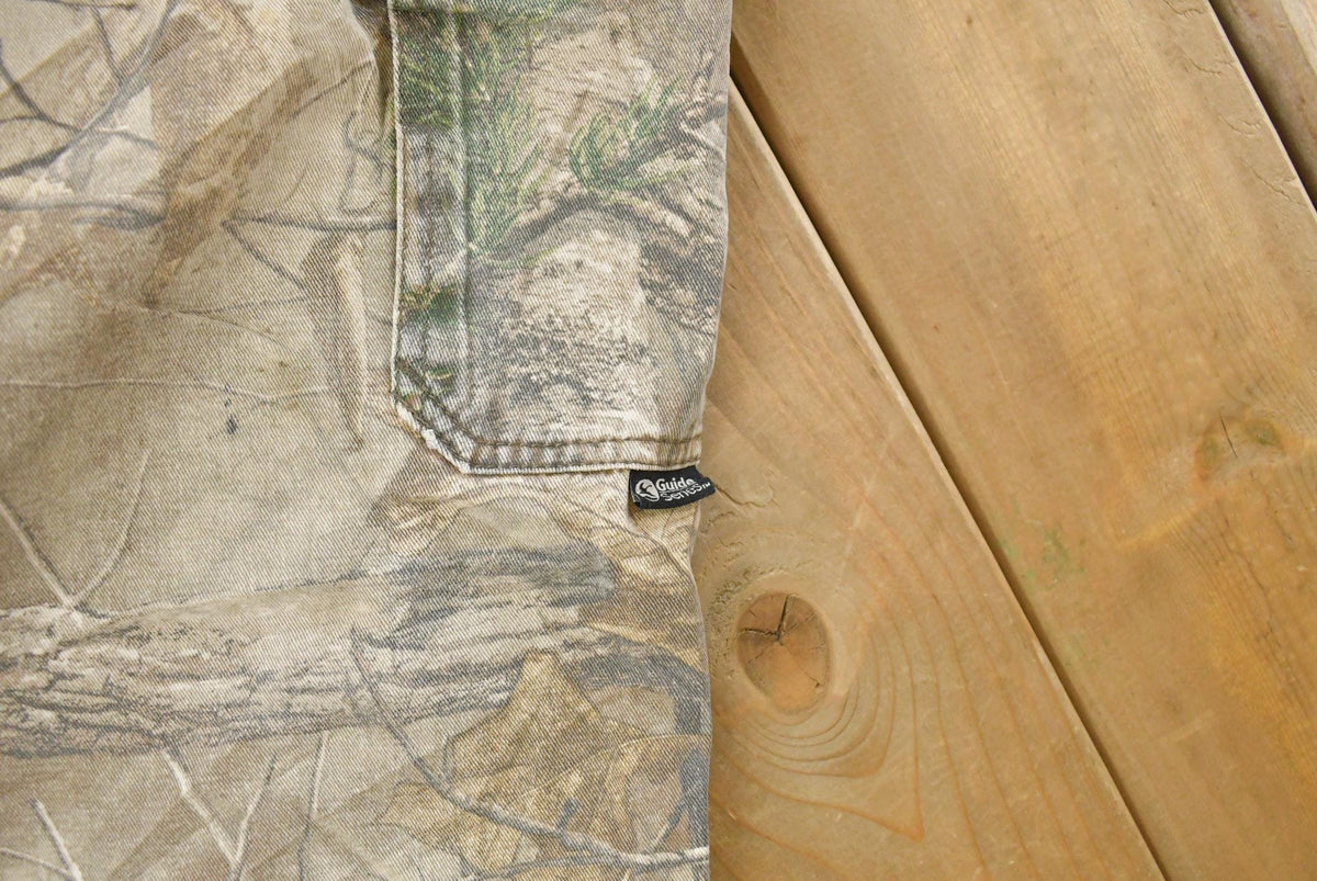 Vintage 1990s Guide Series Tree Camo Cargo Hunting Pants Men's 33 x 28