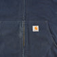 Vintage 1990s Carhartt Distressed Hooded Jacket Men's XL