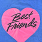 Vintage 1990s Best Friends Heart Graphic T-Shirt Men's XL