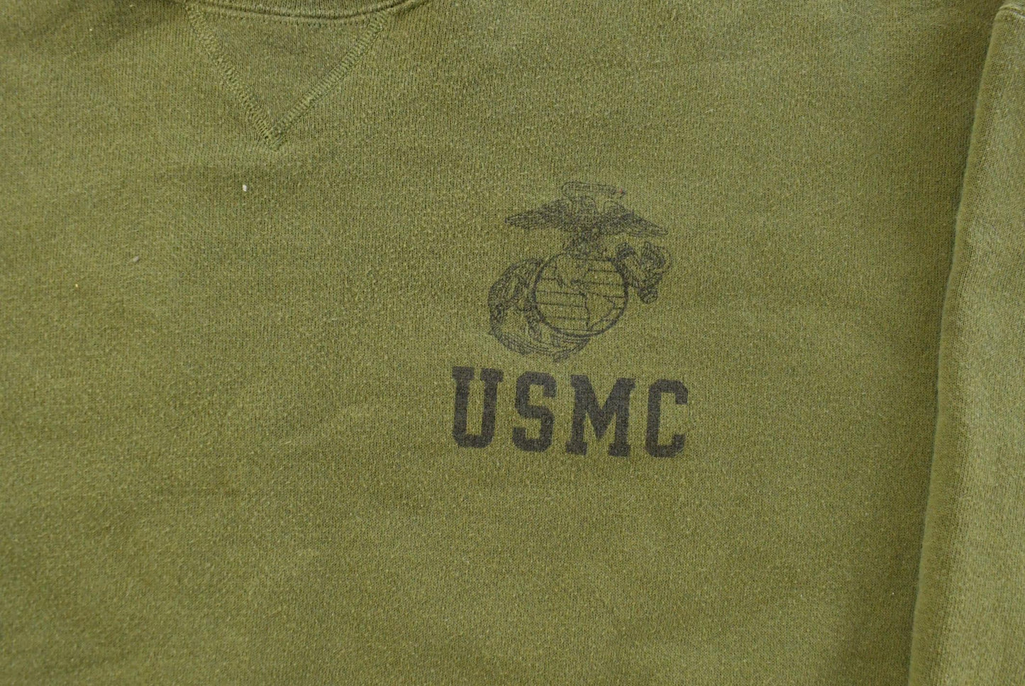 Vintage 1990s USMC Souvenir Military Crewneck Sweatshirt Men's 2XL