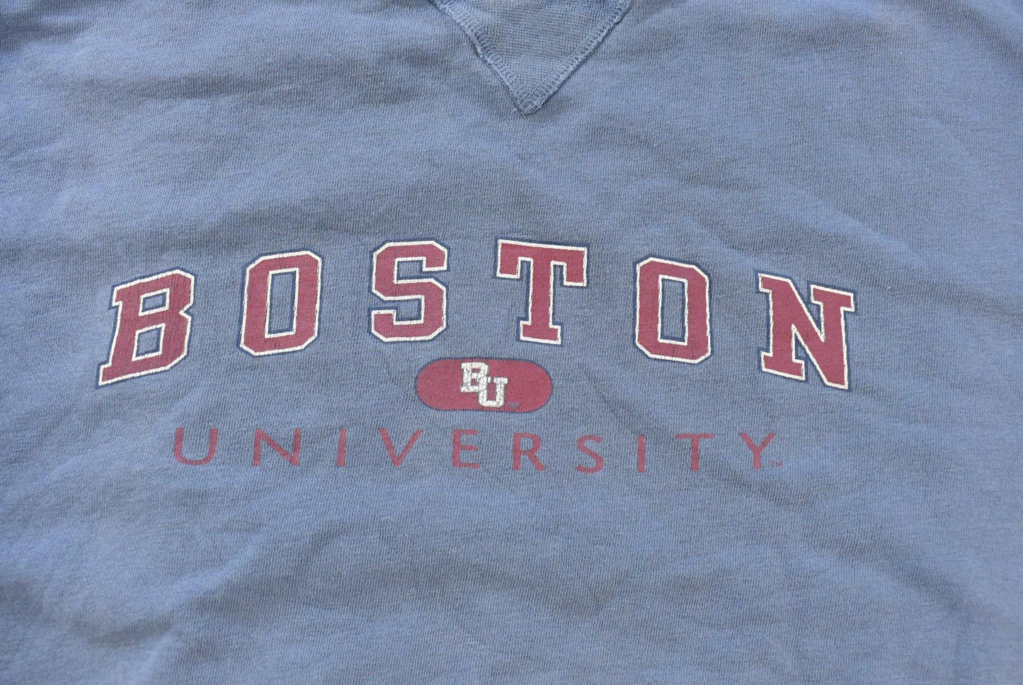 Vintage 1990s Boston College Collegiate Crewneck Sweatshirt Men's XL
