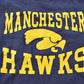Vintage 1990s Manchester Hawks Collegiate Crewneck Sweatshirt Mens XL