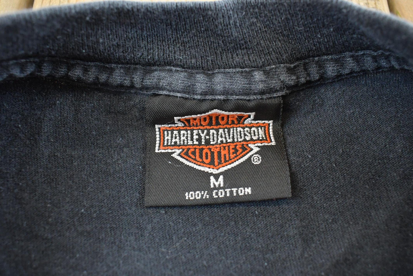 Vintage 1992 Eagle vs Dragon Harley Davidson Sarasota Florida T-Shirt Mens M