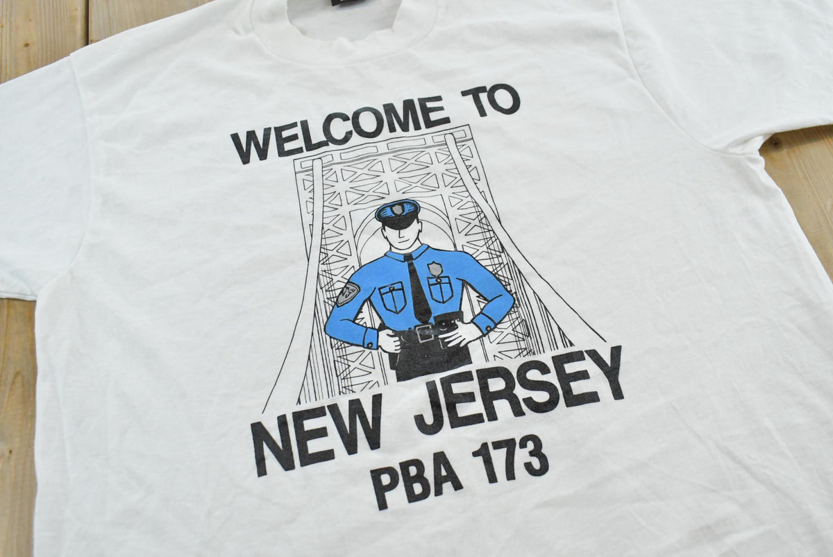 Vintage 1990s Welcome To New Jersey Souvenir T-Shirt Men's L