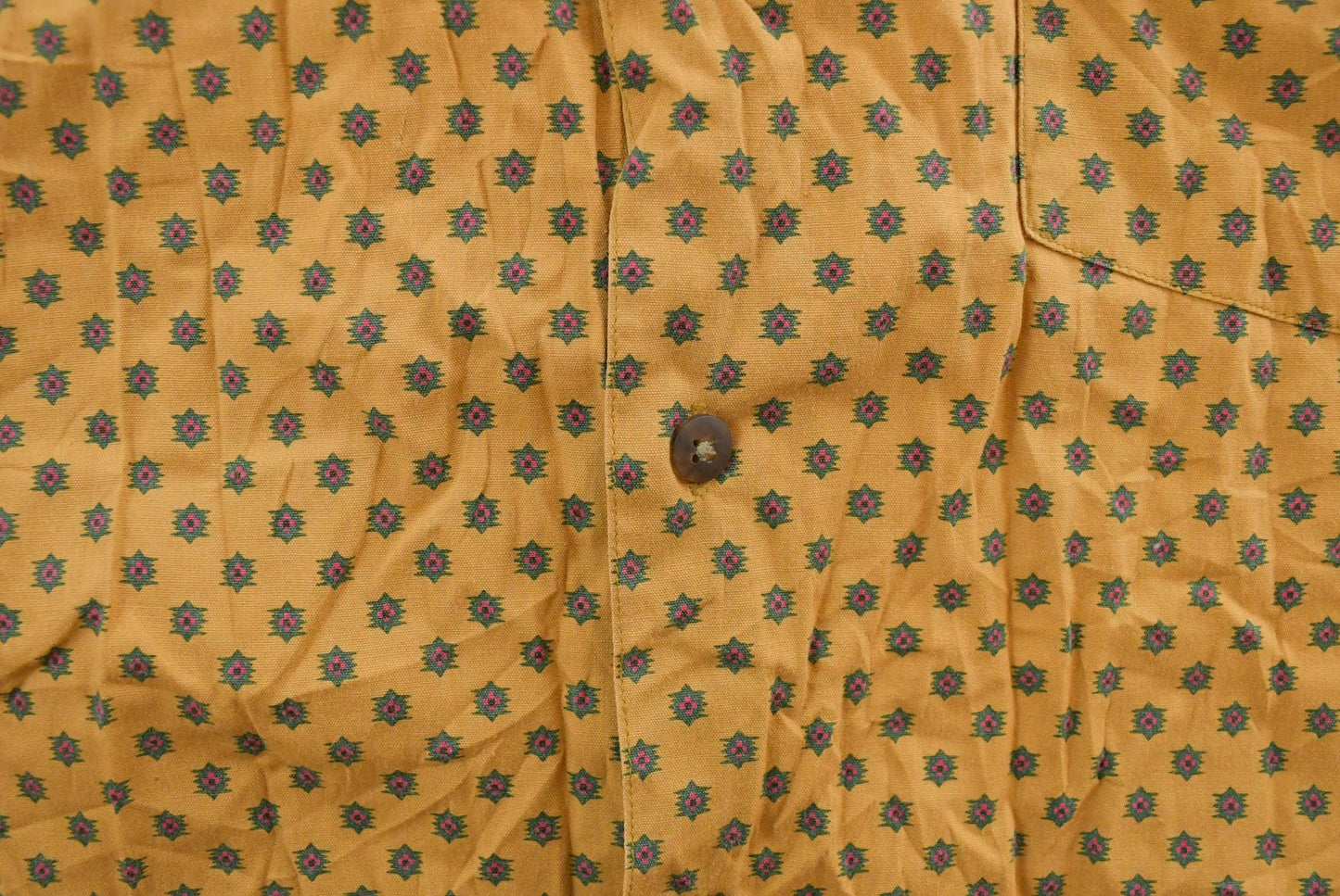 Vintage 1990s GAP All Over Print Button Up Shirt Men's XL