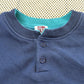 Vintage 1990s Water Wheel Forest All Over Print Quarter Button Sweater Men's XL