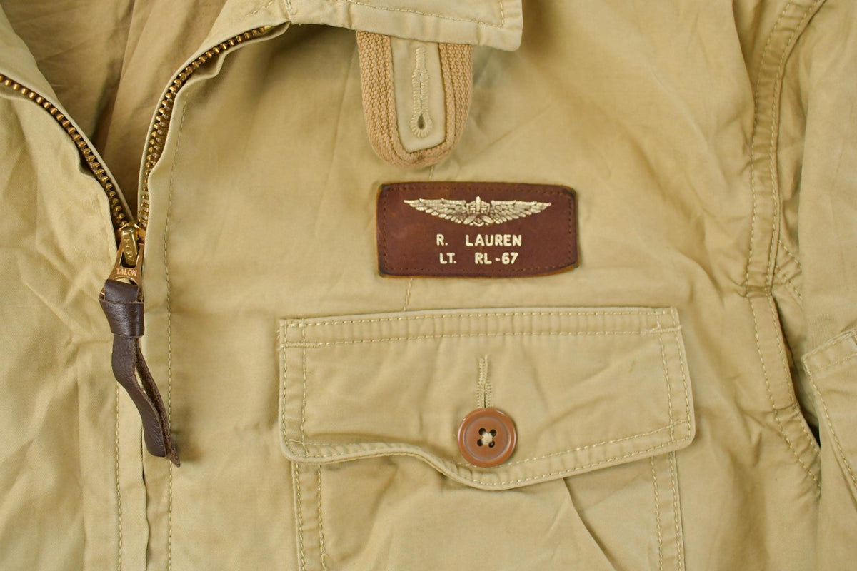 Vintage 2000s Polo Ralph Lauren M-421B Summer Flight Jacket Men's M