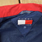 Vintage 1990s Tommy Hilfiger Sleeve Spell Out Windbreaker Jacket Men's XL