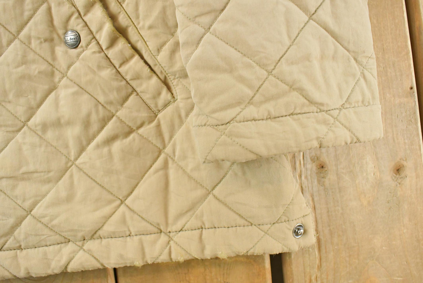 Vintage L.L. Bean Quilt Barn Chore Coat Women's M