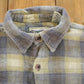 Vintage 1990s Above Sea Level Plaid Flannel Button Up Shirt Men's M