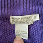 Vintage 1990s Banana Republic Cotton Textured Knit Sweater Men's S