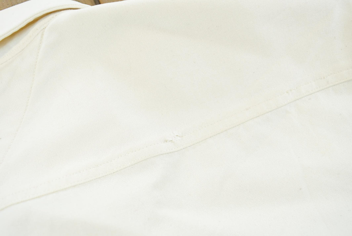 Vintage 1990s Tommy Hilfiger White Heavyweight Shacket Overshirt Button Up Shirt Men's XL