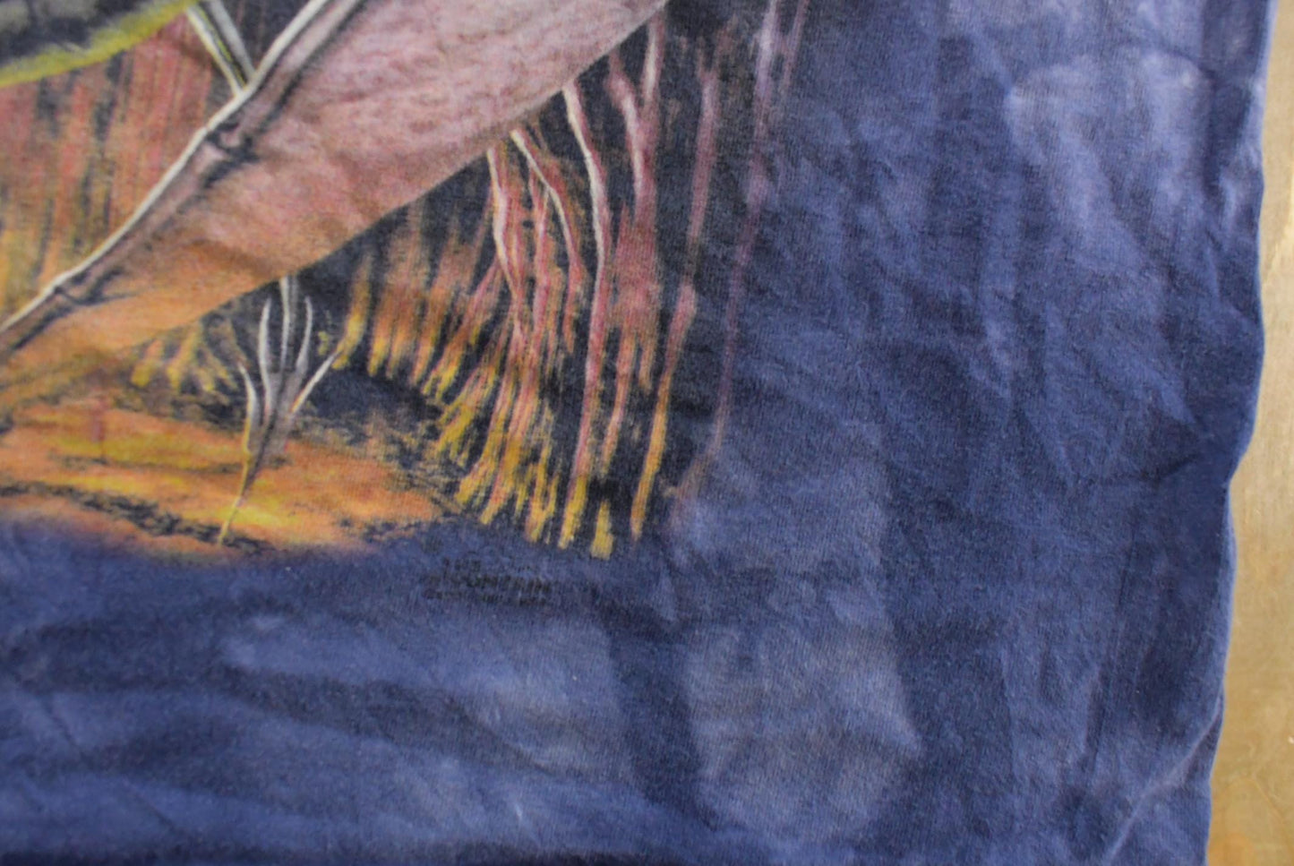 Vintage 2000s The Mountain Dragon All Over Print Graphic T-Shirt Men's L