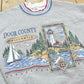 Vintage 1990s Door County Wisconsin Crewneck Sweatshirt Men's S