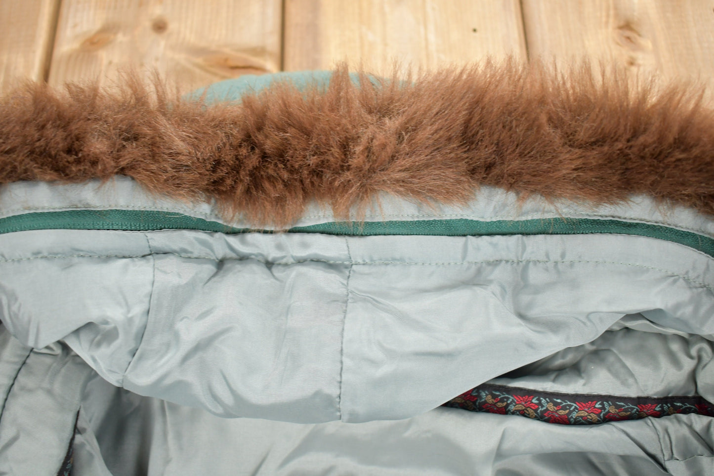Vintage 1990s Tsunami Sport Fleece Parka Jacket