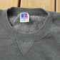 Vintage 1990s Russell Athletics Dark Gray Blank Crewneck Sweatshirt Men's XL